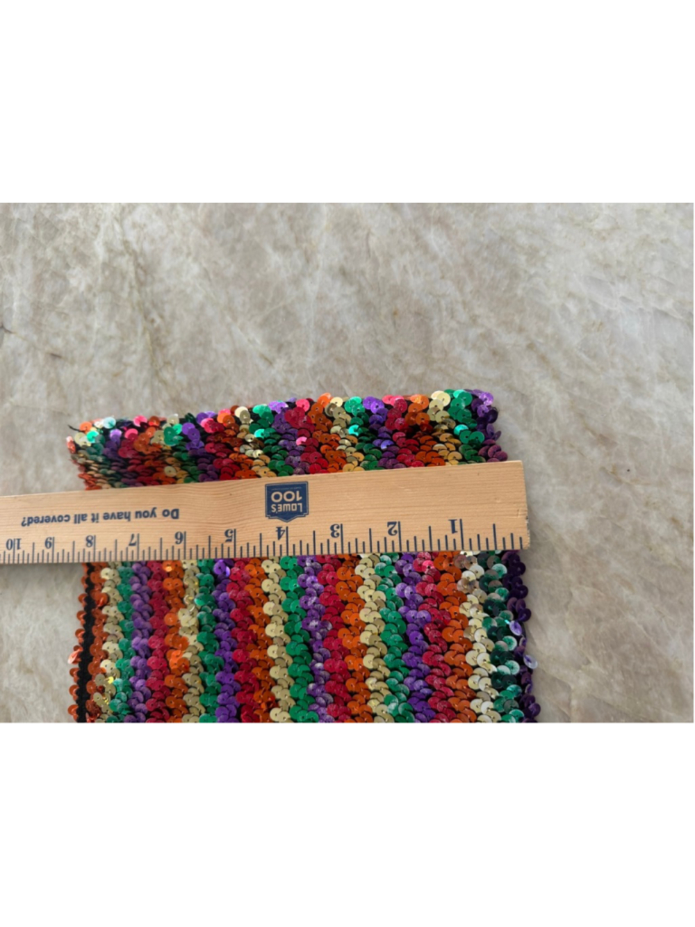anna-kaci Multi-color Sequin Bandeau One Size, Mardi Gras, festival, pride - Picture 4 of 7